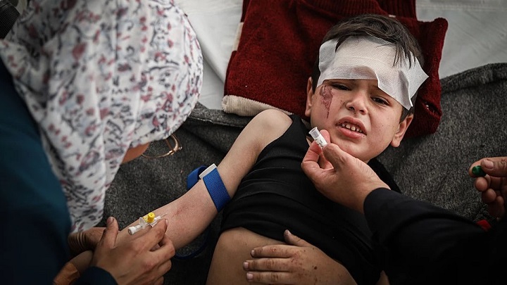 গাজায় নিহত আরও ৫৩ ফিলিস্তিনি